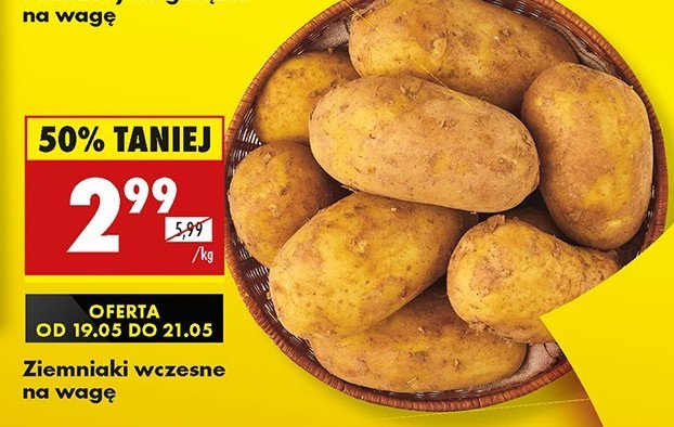 Ziemniaki wczesne promocja