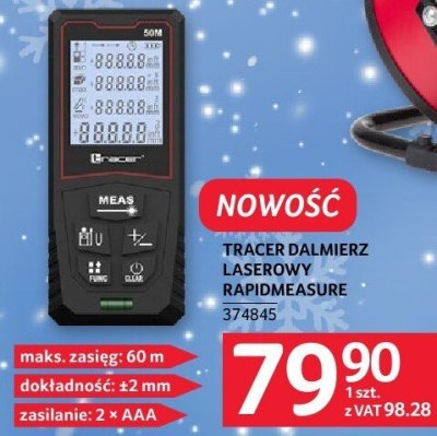 Dalmierz laserowy Tracer Rapidmeasure 374845 promocja w Selgros