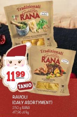 Ravioli Rana Tradizionali (cały asortyment) promocja w Arhelan