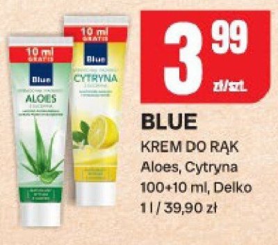 Krem do rąk Blue Aloes, Cytryna promocja w Chorten