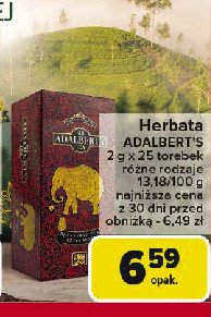 Herbata Sir adalbert's tea breakfast promocja w Carrefour