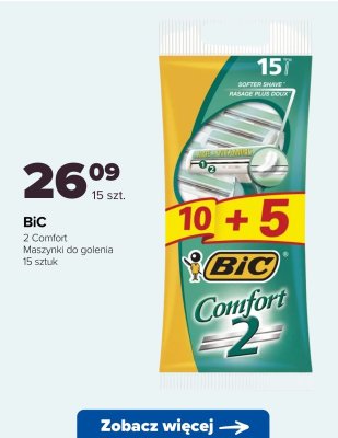 Maszynki do golenia Comfort promocja w Carrefour
