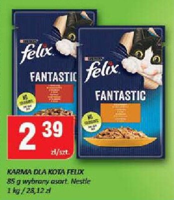 Karma dla kota Felix Fantastic promocja w Chorten
