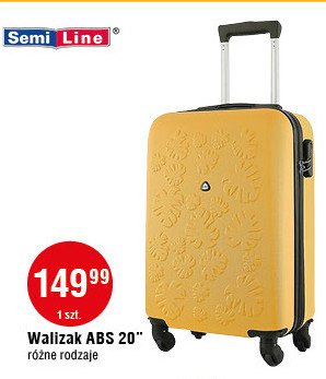 Walizka abs 20" Semi line promocja