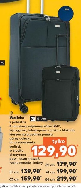 Walizka 63 cm promocja