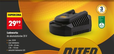 Ładowarka do akumulatorów 20 V promocja w Biedronka