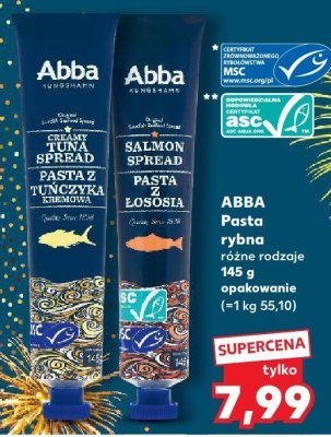 Pasta rybna różne rodzaje promocja w Kaufland