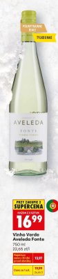 Wino białe Vinho Verde Aveleda Fonte promocja w Biedronka