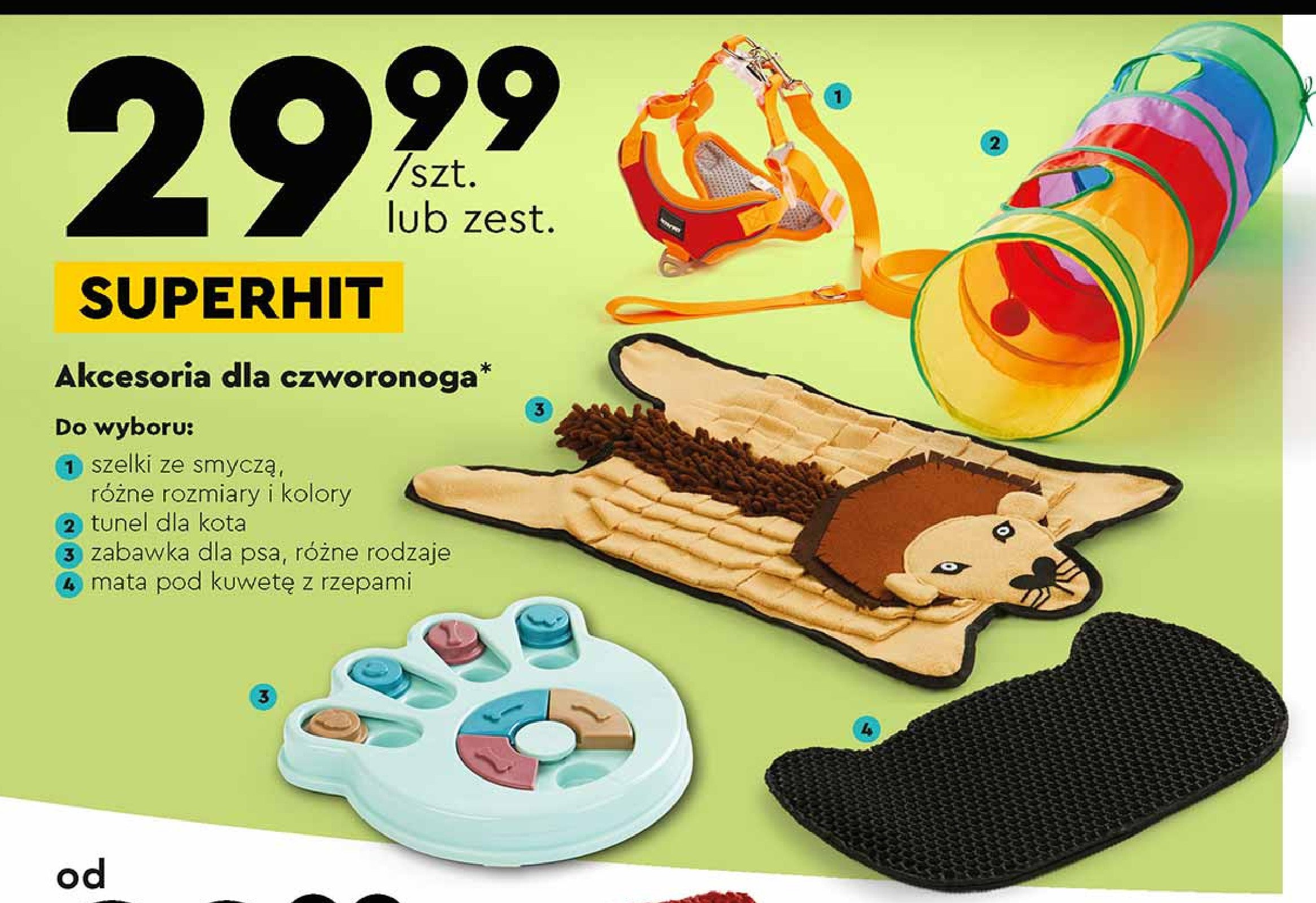 Szelki ze smyczą promocja w Selgros