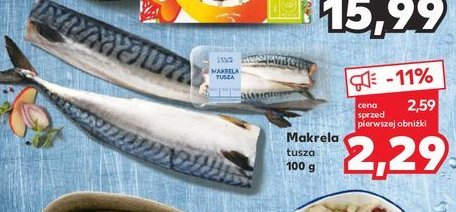Makrela tusza promocja w Kaufland