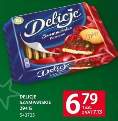 Czekolada Delicje szampańskie 294 g promocja w Selgros