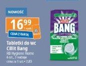 Tabletki do czyszczenia wc Cillit bang promocja