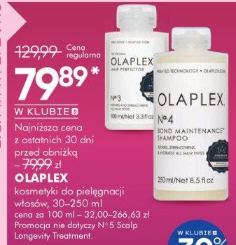 Szampon OLAPLEX No 3 Hair Perfector promocja w Super-Pharm