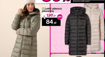 Lekki płaszcz pikowany promocja w Woolworth