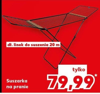 Suszarka na pranie promocja w Kaufland