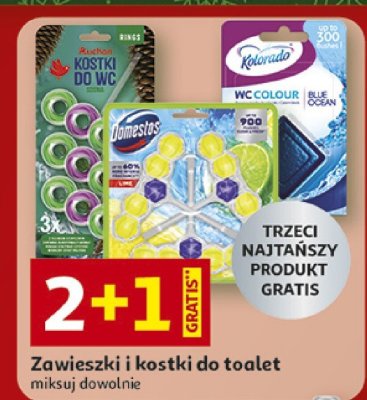 Zawieszki i kostki do toalet miksuj dowolnie promocja w Auchan