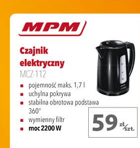 Czajnik mcz-112 Mpm product promocja