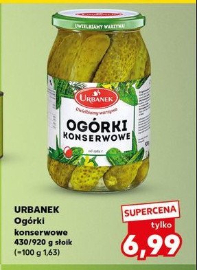 Og贸rki konserwowe Urbanek promocja