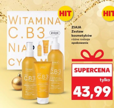 Zestaw kosmetyków Witamina C.B3  promocja w Kaufland