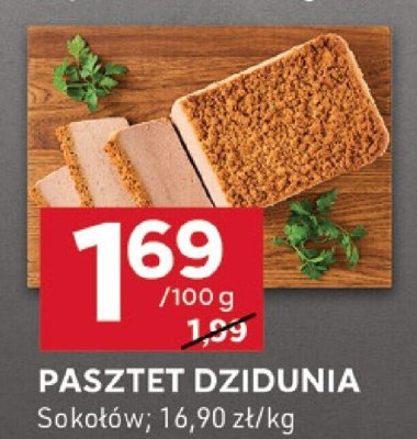 Pasztet dzidunia promocja w Stokrotka