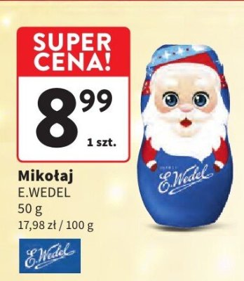 Mikołaj E.Wedel promocja w Intermarche