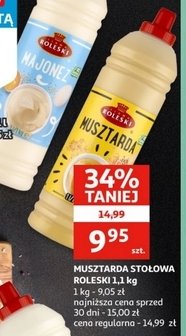 Musztarda stołowa Roleski promocja