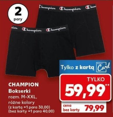 Bokserki rozm. M-XXL, 2-pak promocja w Kaufland