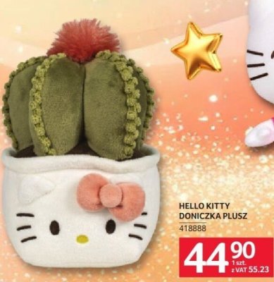 Hello Kitty Doniczka Plusz promocja w Selgros