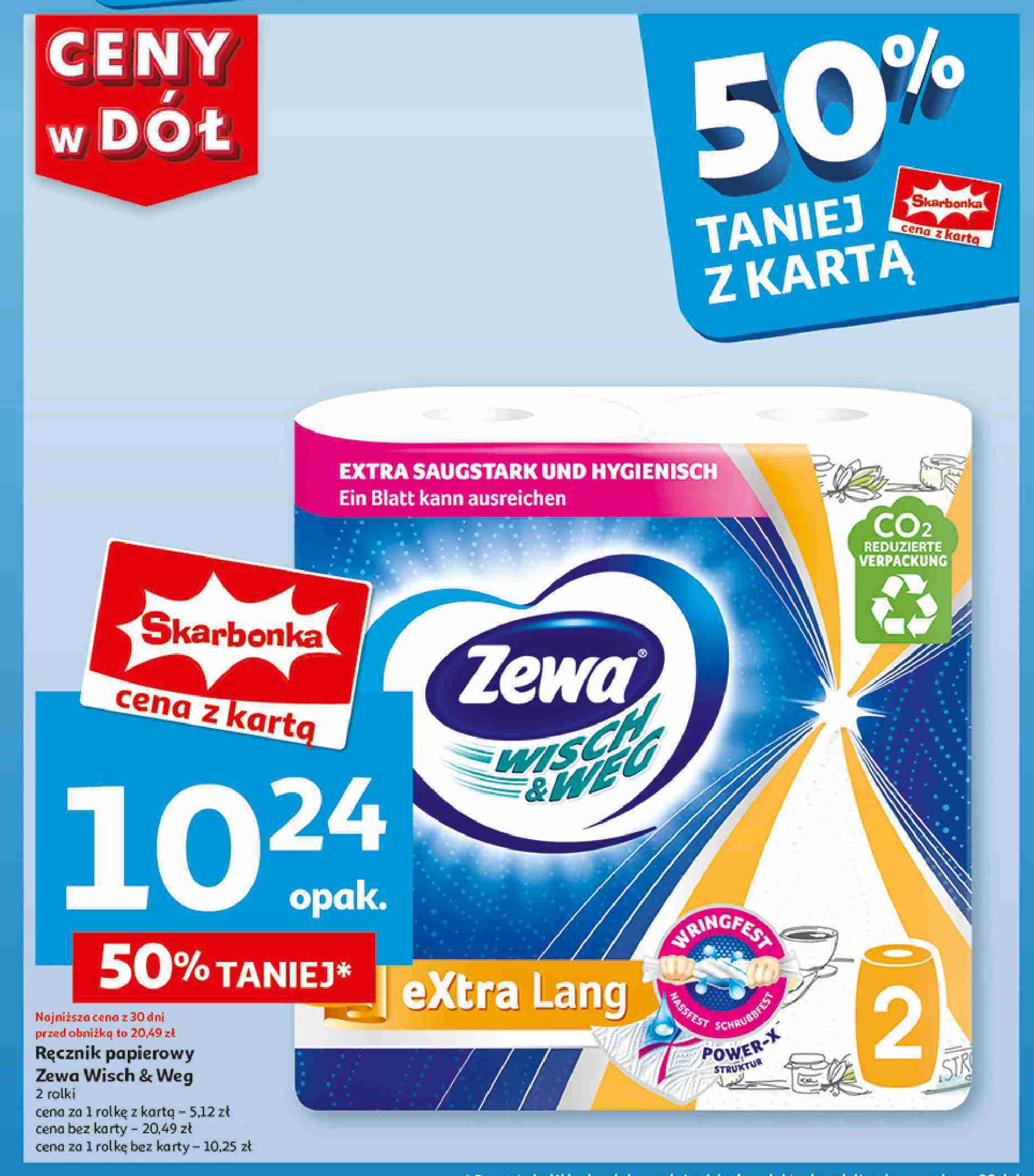 Ręcznik papierowy Zewa promocja