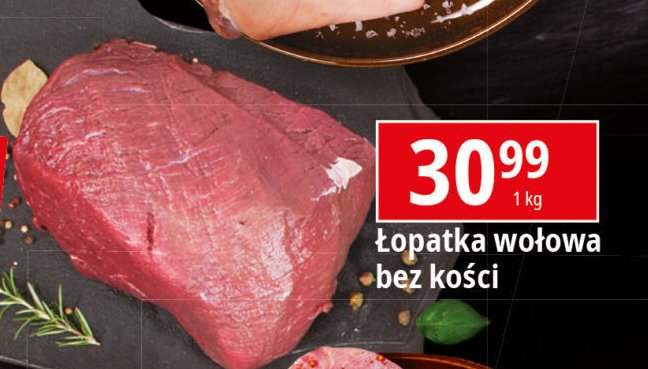 Łopatka wołowa bez kości promocja