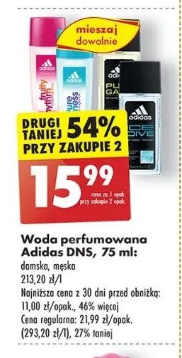 Dezodorant Adidas cosmetics promocja