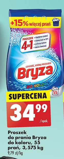 Proszek do prania kolor Bryza promocja