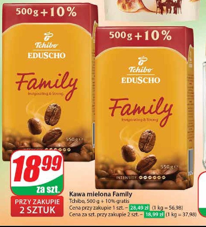 Kawa Tchibo family eduscho Tchibo cafe promocja