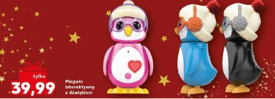 Pingwin interaktywny z dźwiękiem promocja w Kaufland