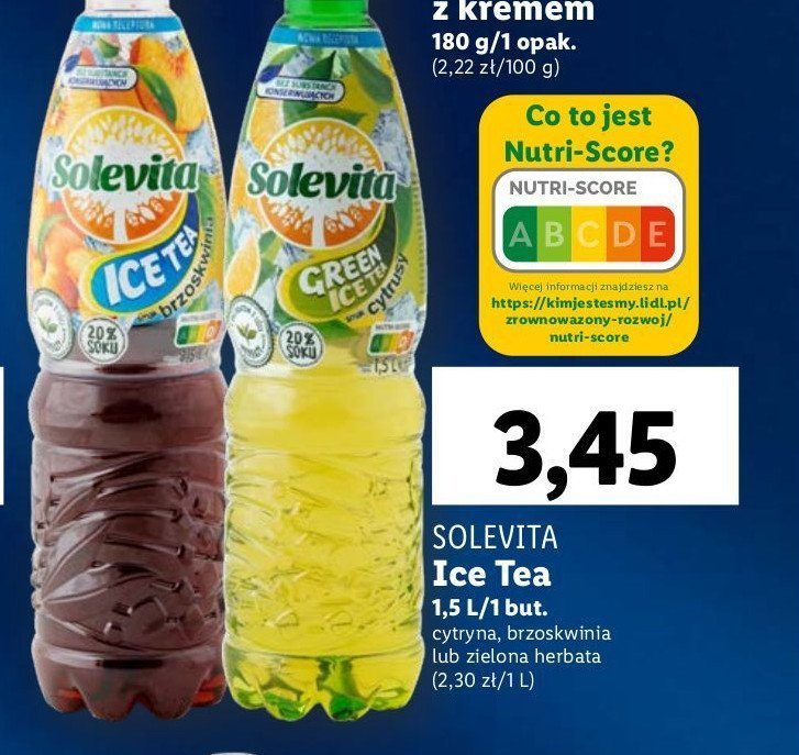 Herbata mro偶ona zielona Solevita promocja