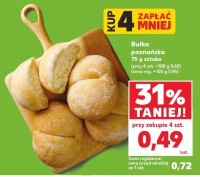 Bułka poznańska promocja w Kaufland