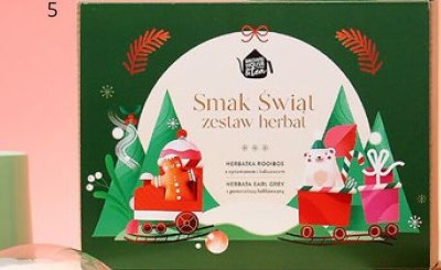 Herbata Brown House & Tea Smak Świąt zestaw 2x50g promocja w Rossmann