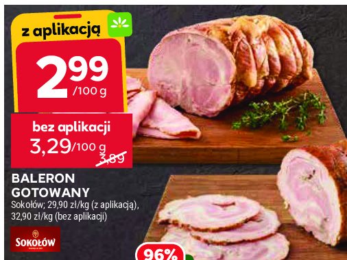 Baleron gotowany Sokołów promocja