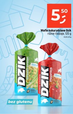 Wafle kukurydziane Dzik różne rodzaje promocja w Dealz