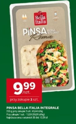Pinsa Bella Italia integrale promocja w Stokrotka
