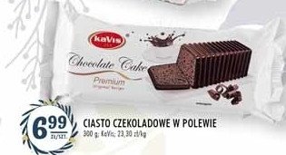 Ciasto czekoladowe w polewie Kavis promocja