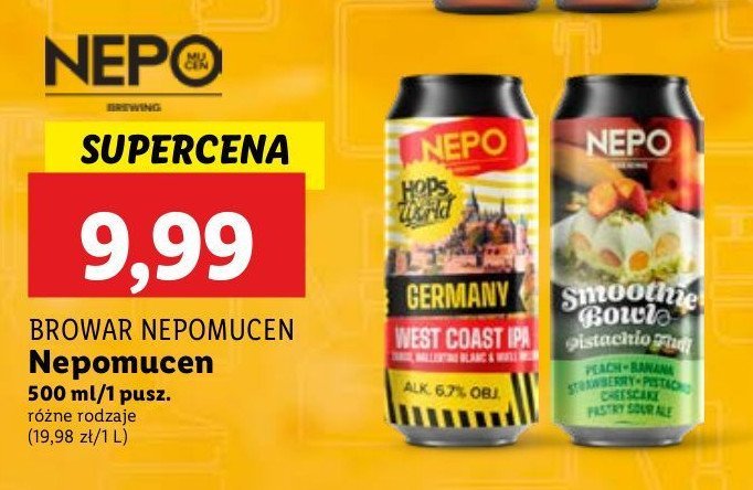 Piwo Nepomucen germany promocja