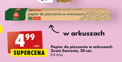 Papier do pieczenia Zosia samosia promocja
