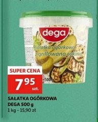 Sałatka ogórkowa z grillowaną cukinią Dega promocja