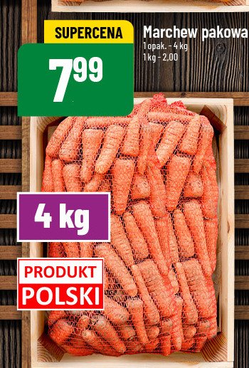 Marchewka worek promocja