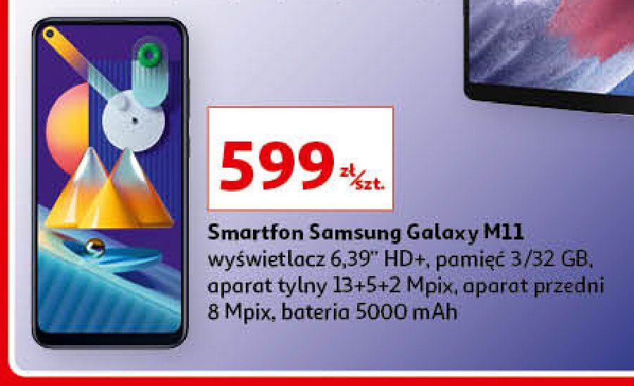 Smartfon m11 Samsung galaxy promocja
