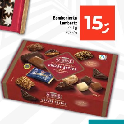 Bombonierka Lambertz 250 g promocja w Dealz