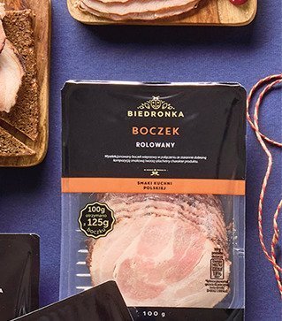  Boczek rolowany  promocja w Biedronka