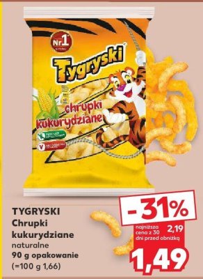 Chrupki kukurydziane naturalne promocja w Kaufland