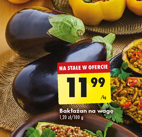 Bakłażan promocja